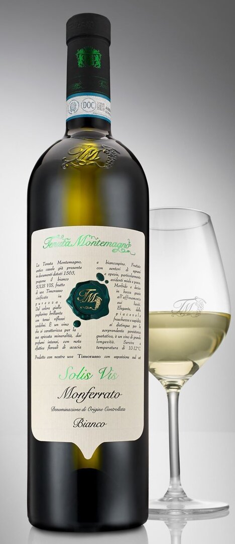 Montegmagno Solis Vis Timorasso Monferrato Bianco D.O.C